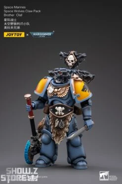 JoyToy Source 1/18 Warhammer 40K Space Wolves Claw Pack Brother Olaf 16 JoyToy Source 1/18 Warhammer 40K Space Wolves Claw Pack Brother Olaf -Toy Sales Store 06e1243b16