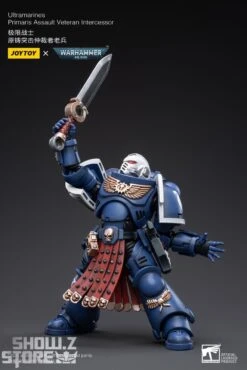 JoyToy Source 1/18 Warhammer 40K Ultramarines Primaris Assault Veteran Intercessor -Toy Sales Store 13c12ad472