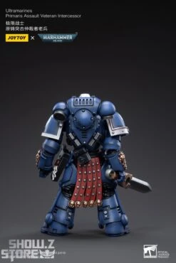 JoyToy Source 1/18 Warhammer 40K Ultramarines Primaris Assault Veteran Intercessor -Toy Sales Store 247efcb40f