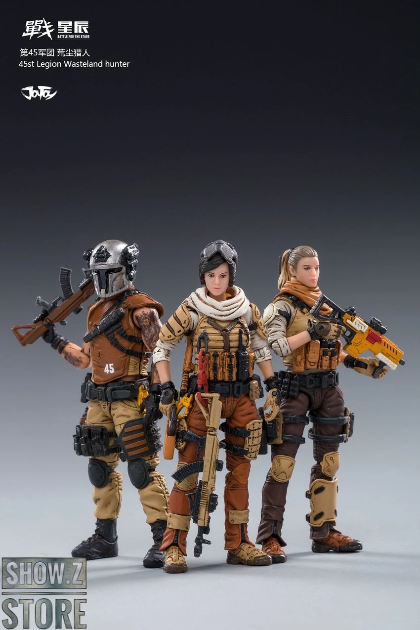 JoyToy Source 1/18 45st Wasteland Hunter Legion Set Of 3 5 JoyToy Source 1/18 45st Wasteland Hunter Legion Set Of 3 - Image 3