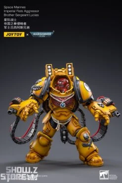 JoyToy Source 1/18 Warhammer 40K Imperial Fists Intercessors Brother Sergeant Lycias -Toy Sales Store 2c163518b8