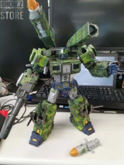 VISUAL Head Sculpt & Missiles Upgrade Kit For TFC STC-01B Supreme Tactical Commander Jungle Version -Toy Sales Store 2da948d067