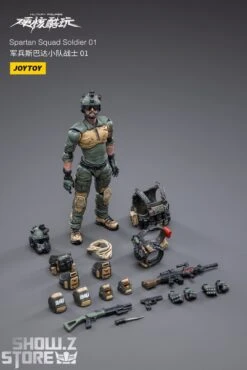 JoyToy Source 1/18 Spartan Squad Soldiers Set Of 3 -Toy Sales Store 2fd4421943