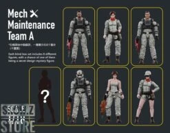 JoyToy Source 1/18 Mech Maintenance Team A Set Of 6 -Toy Sales Store 41144a6a35