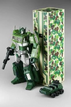 4th Party MP10A Optimus Prime Convoy Bape Green Camo Version -Toy Sales Store 437e661b83