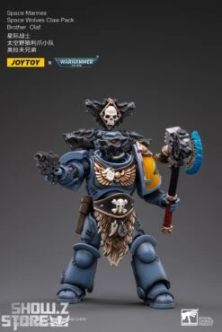 JoyToy Source 1/18 Warhammer 40K Space Wolves Claw Pack Brother Olaf 12 JoyToy Source 1/18 Warhammer 40K Space Wolves Claw Pack Brother Olaf -Toy Sales Store 4788600640