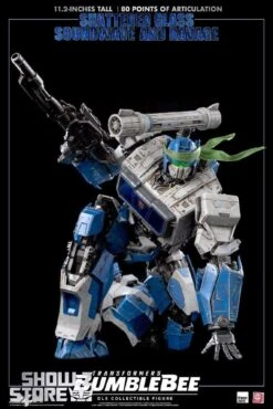 ThreeZero & Hasbro 3Z0160-EX 3Z04121W0 DLX Shattered Glass Soundwave & Ravage W/ LED -Toy Sales Store 47937b1727