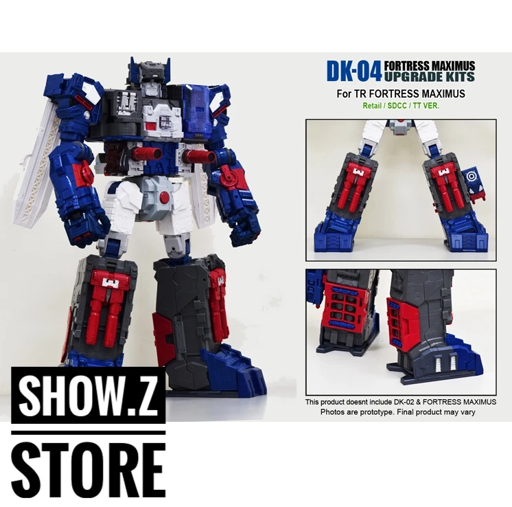 DNA Design DK-04 Fortress Maximus Foot Upgrade Kit 4 DNA Design DK-04 Fortress Maximus Foot Upgrade Kit - Image 2