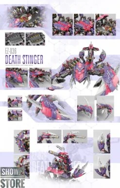 ZA Model EZ-036 Death Stinger Model Kit -Toy Sales Store 5f517a928e