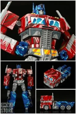 YueXing YX Transform World MMP-10E MMP10E Commander Optimus Prime OP Comic Cell Shaded Version -Toy Sales Store 65a0ec322c