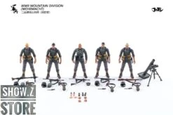 JoyToy Source 1/18 WWII German Wehrmacht Mountain Division Unit Set Of 5 -Toy Sales Store 66ebe8fdcb