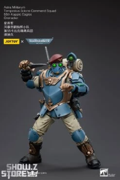 JoyToy Source 1/18 Warhammer 40K Astra Militarum Tempestus Scions Command Squad 55th Kappic Eagles Grenadier -Toy Sales Store 71120dcc19