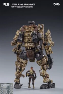 JoyToy Source 1/25 H03 Steel Bone Attack Mecha Desert Color W/ Pilot -Toy Sales Store 76695559fd