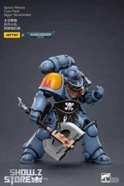 JoyToy Source 1/18 Warhammer 40K Space Wolves Claw Pack Sigyrr Stoneshield -Toy Sales Store 76da56d0b5