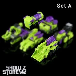 Lucky Cat Micro Cosmos MC-02 Riki-Oh Devastator Set A