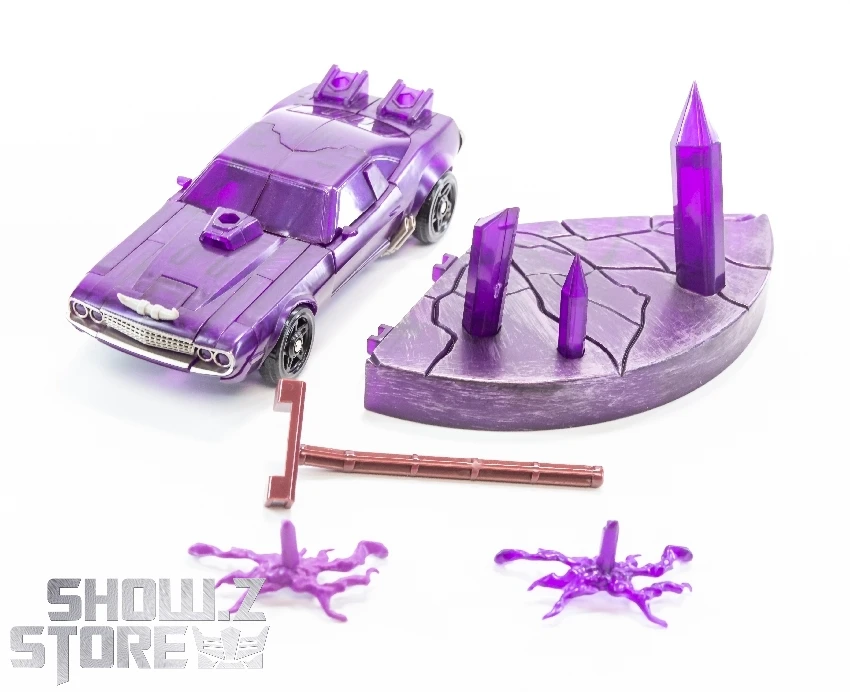 4th Party AC-03B TFP Cliffjumper Transparent Purple Version W/ Crystal Display Base 5 4th Party AC-03B TFP Cliffjumper Transparent Purple Version W/ Crystal Display Base - Image 3
