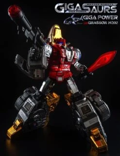 GigaPower GP HQ-02R HQ02R Grassor Chrome Version -Toy Sales Store 80446b07dd