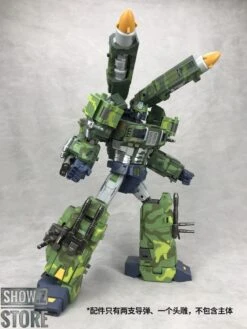 VISUAL Head Sculpt & Missiles Upgrade Kit For TFC STC-01B Supreme Tactical Commander Jungle Version -Toy Sales Store 8af91cebda