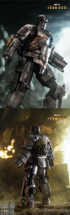 ZT Toys Marvel Licensed 1/10 Iron Man Mark 1 W/ LED -Toy Sales Store a29bd8fd83