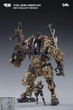JoyToy Source 1/25 H03 Steel Bone Attack Mecha Desert Color W/ Pilot -Toy Sales Store a33a75fd09