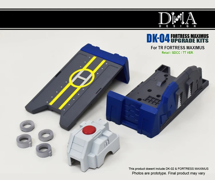 DNA Design DK-04 Fortress Maximus Foot Upgrade Kit 6 DNA Design DK-04 Fortress Maximus Foot Upgrade Kit - Image 4