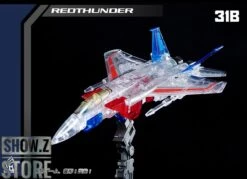 MechFansToys MF-31B RedThunder Starscream Clear Version -Toy Sales Store b001649705
