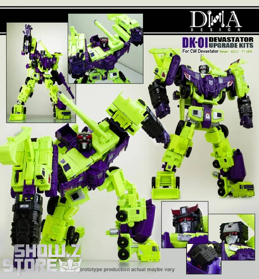 DNA Design DK-01 Upgrade Kits For CW Devastator 6 DNA Design DK-01 Upgrade Kits For CW Devastator - Image 4
