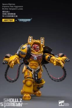 JoyToy Source 1/18 Warhammer 40K Imperial Fists Intercessors Brother Sergeant Lycias -Toy Sales Store b41f1446aa