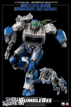 ThreeZero & Hasbro 3Z0160-EX 3Z04121W0 DLX Shattered Glass Soundwave & Ravage W/ LED -Toy Sales Store bf81842b16