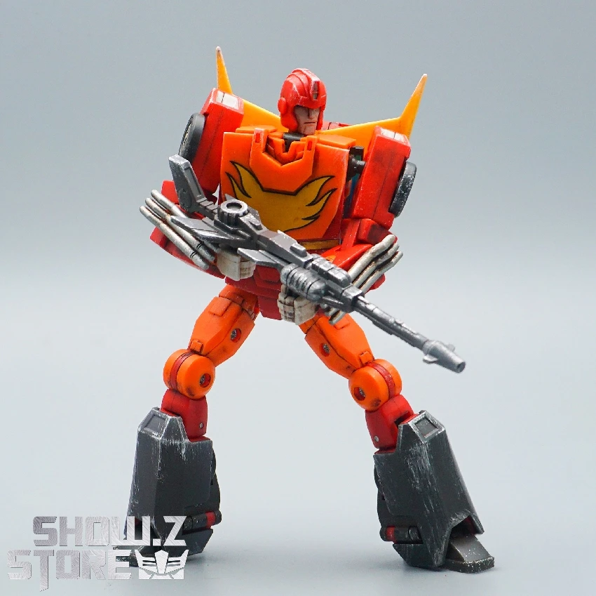 MechFansToys MS-19C Flame Commander Rodimus Prime Battle Damaged Version 4 MechFansToys MS-19C Flame Commander Rodimus Prime Battle Damaged Version - Image 2