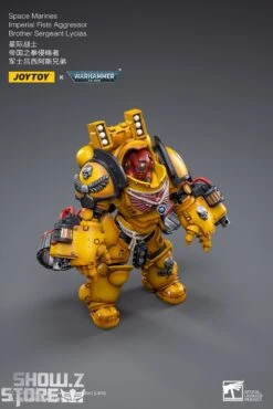 JoyToy Source 1/18 Warhammer 40K Imperial Fists Intercessors Brother Sergeant Lycias -Toy Sales Store ca093db552