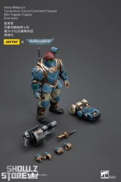 JoyToy Source 1/18 Warhammer 40K Astra Militarum Tempestus Scions Command Squad 55th Kappic Eagles Grenadier -Toy Sales Store ca19e668fa