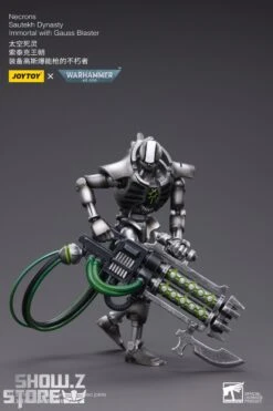 JoyToy Source 1/18 Warhammer 40K Necrons Sautekh Dynasty Immortal With Gauss Blaster -Toy Sales Store ce772fbe45