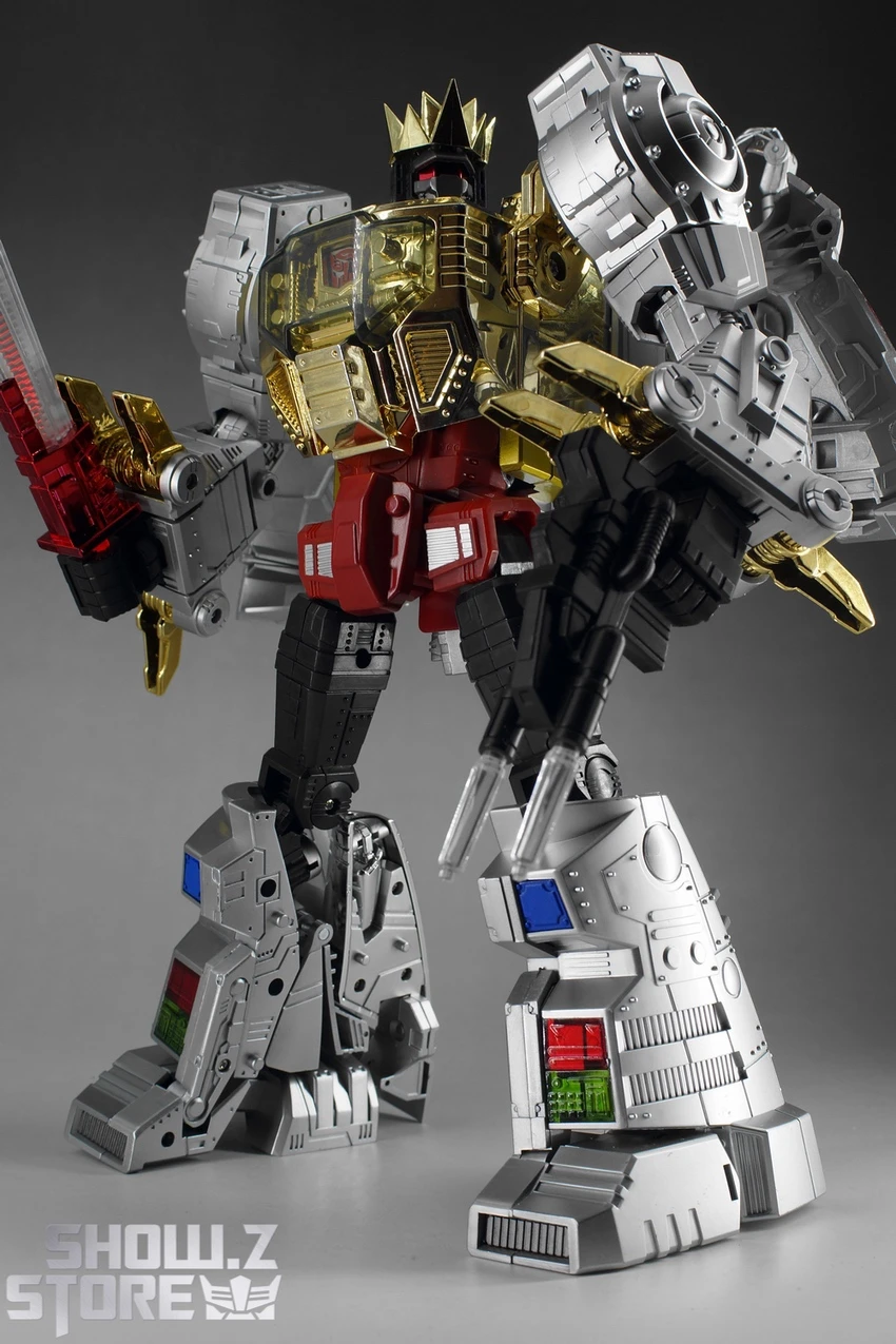 4th Party MP-08 MP08 King Grimlock Reximus Prime Oversized Metallic Version 10 4th Party MP-08 MP08 King Grimlock Reximus Prime Oversized Metallic Version - Image 8