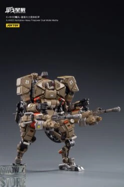 JoyToy Source 1/18 X-HH02 Hurricane Heavy Firepower Dual Mode Mecha Sand Version -Toy Sales Store d34771ad0c