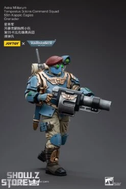 JoyToy Source 1/18 Warhammer 40K Astra Militarum Tempestus Scions Command Squad 55th Kappic Eagles Grenadier -Toy Sales Store d4e336420c