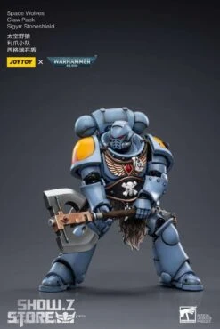 JoyToy Source 1/18 Warhammer 40K Space Wolves Claw Pack Sigyrr Stoneshield -Toy Sales Store d70b2c02cc