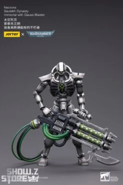JoyToy Source 1/18 Warhammer 40K Necrons Sautekh Dynasty Immortal With Gauss Blaster -Toy Sales Store e218e0721c