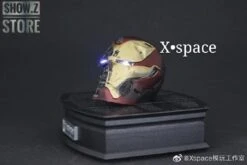 X-Space Studio 1/6 Iron Man MK50 Battle Damaged Helmet /w LED -Toy Sales Store e248b300ba