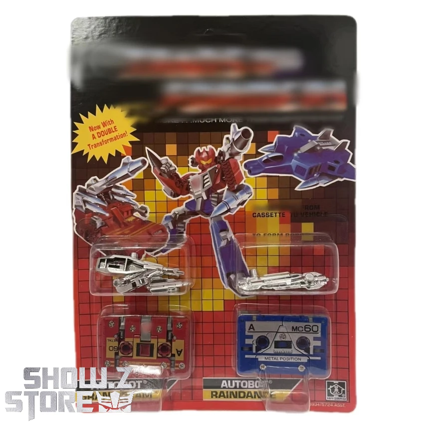 4th Party Transformers G1 Grandslam & Raindance Set Of 2 3 4th Party Transformers G1 Grandslam & Raindance Set Of 2