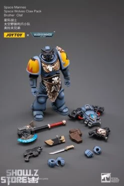 JoyToy Source 1/18 Warhammer 40K Space Wolves Claw Pack Brother Olaf 14 JoyToy Source 1/18 Warhammer 40K Space Wolves Claw Pack Brother Olaf -Toy Sales Store f5fa63b0c1