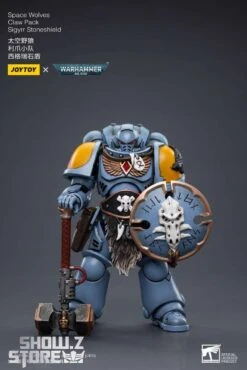 JoyToy Source 1/18 Warhammer 40K Space Wolves Claw Pack Sigyrr Stoneshield -Toy Sales Store f962438453