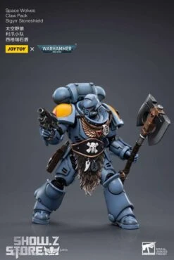 JoyToy Source 1/18 Warhammer 40K Space Wolves Claw Pack Sigyrr Stoneshield -Toy Sales Store fc7dbc073c